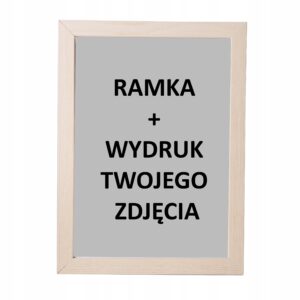 Ramka do zdjęć A4 21x30 imitacja drewna z wydrukiem – wywoływanie i drukowanie zdjęć