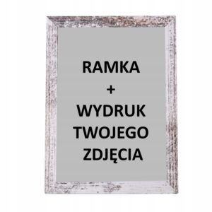 Ramka do zdjęć 15x21 imitacja drewna z wydrukiem – wywoływanie i drukowanie zdjęć